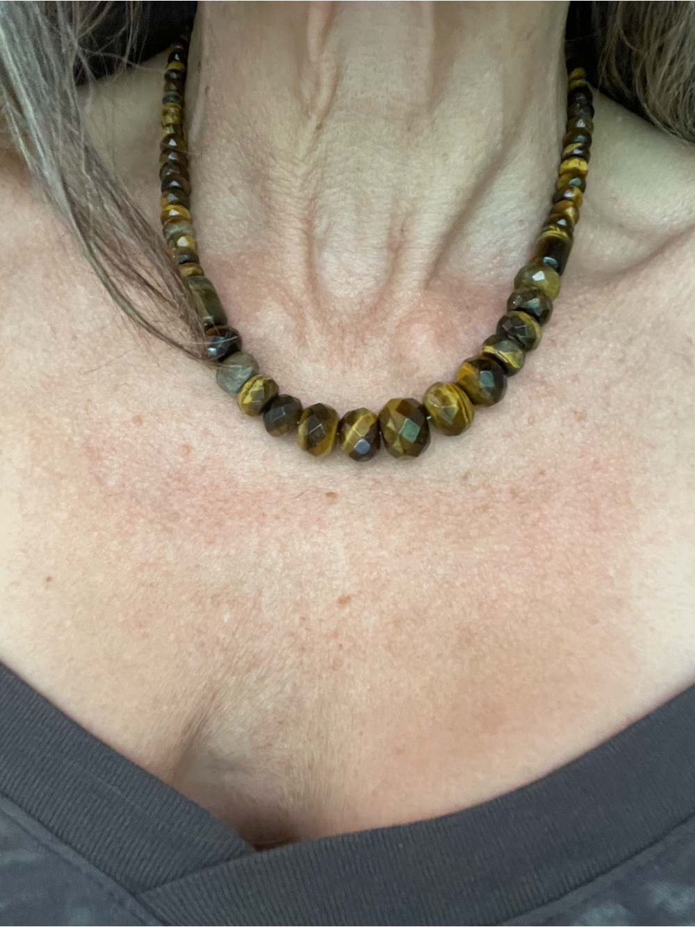 Jay King stunning tiger’s eye necklace
